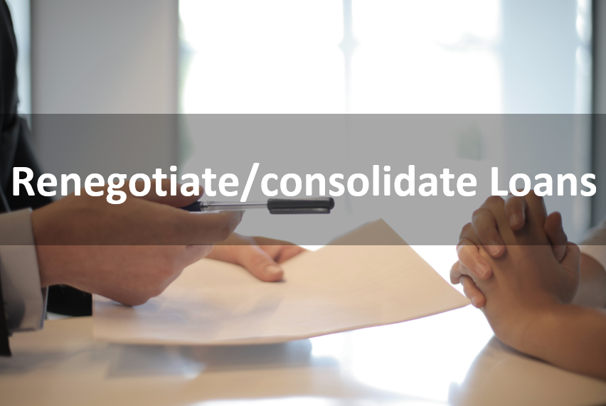 How can renegotiate/consolidate loans increase your net worth?